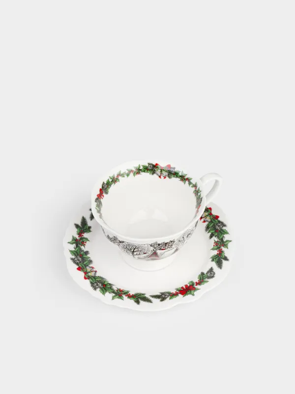 Пара чайная, 200 мл, Дом в лесу, Forest house, image-1