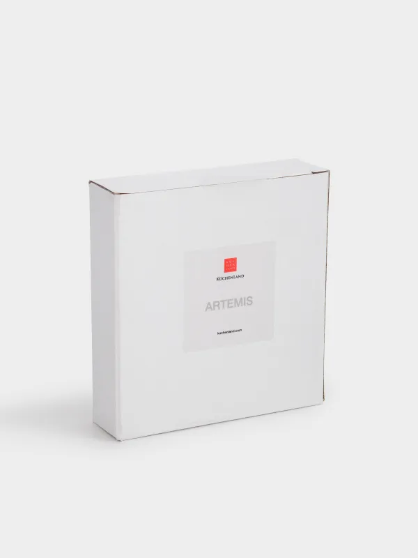 Мыльница, 11 см, стекло, круглая, зеленая, Artemis, image-3