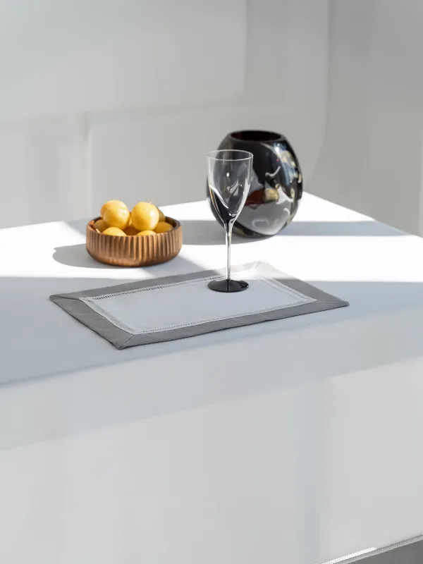 Аспаптарға арналған майлық, 30х45 см, 2 дана, полиэстер, тікбұрышты, ақ-сұр, Milky way, image-1