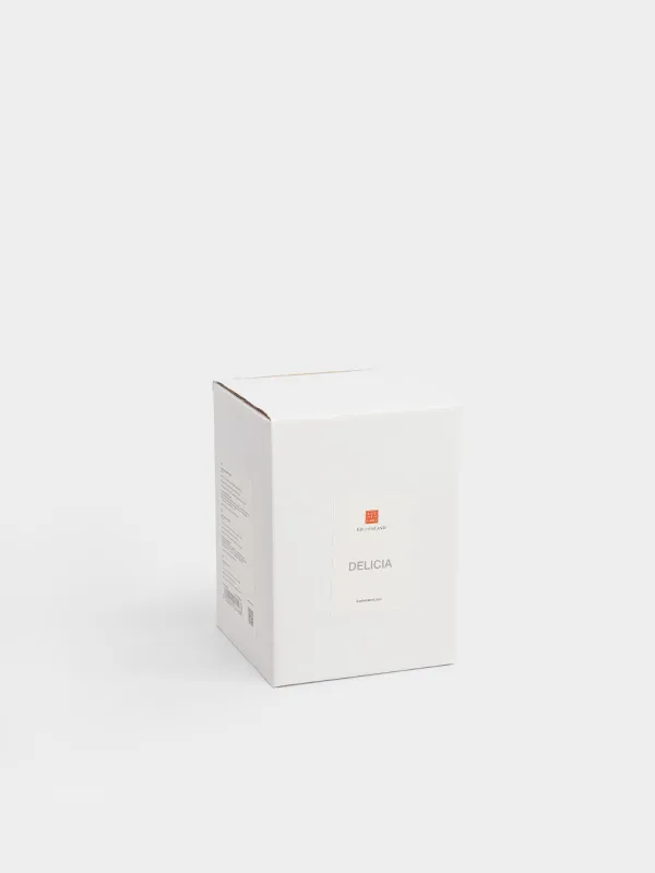 Диспенсер для жидкого мыла, 430 мл, фарфор P/пластик, белый, в крапинку, Delicia, image-4