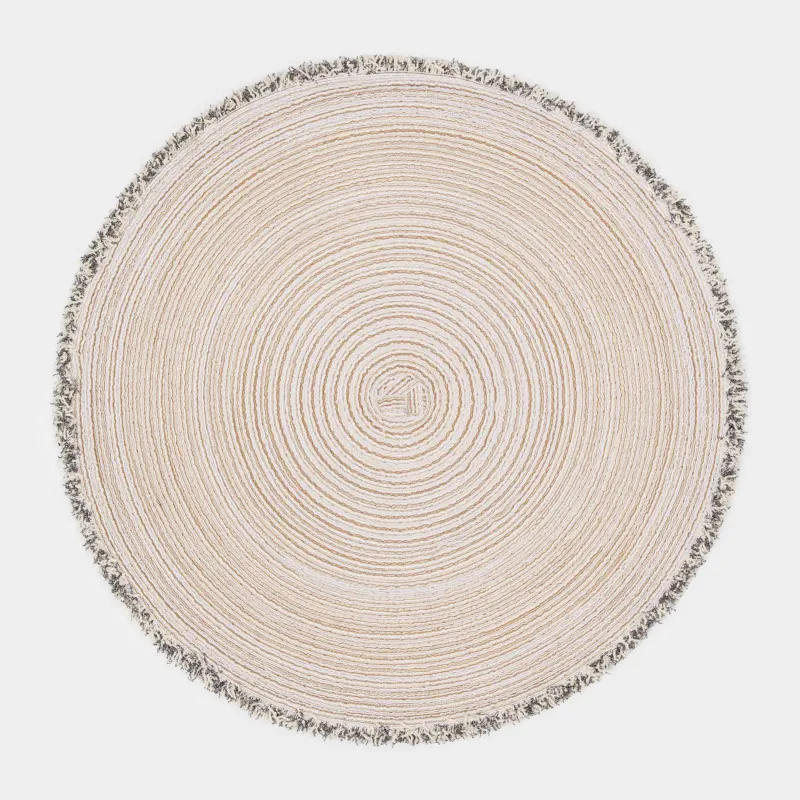 Аспаптарға арналған майлық, 38 см, шашағы бар, полиэстер, дөңгелек, сарғылт-қоңыр, Rotary