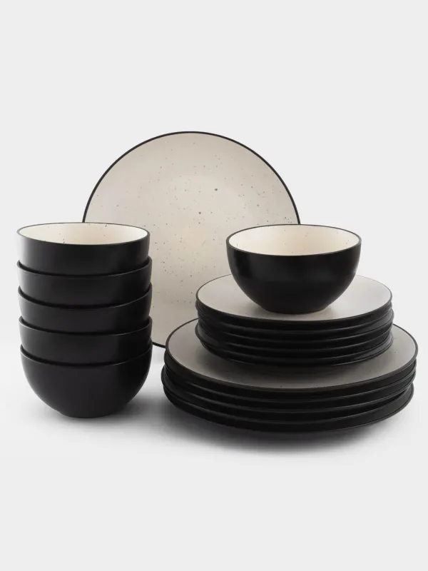 Асхана қызметі, 6 парсы, 18 пр, керамика, қара және ақ, дақ, Isernia, image-0