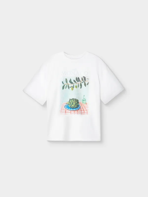 Әйелдер футболкасы, өлшемі XS, мақта, ақ, Marta, image-4