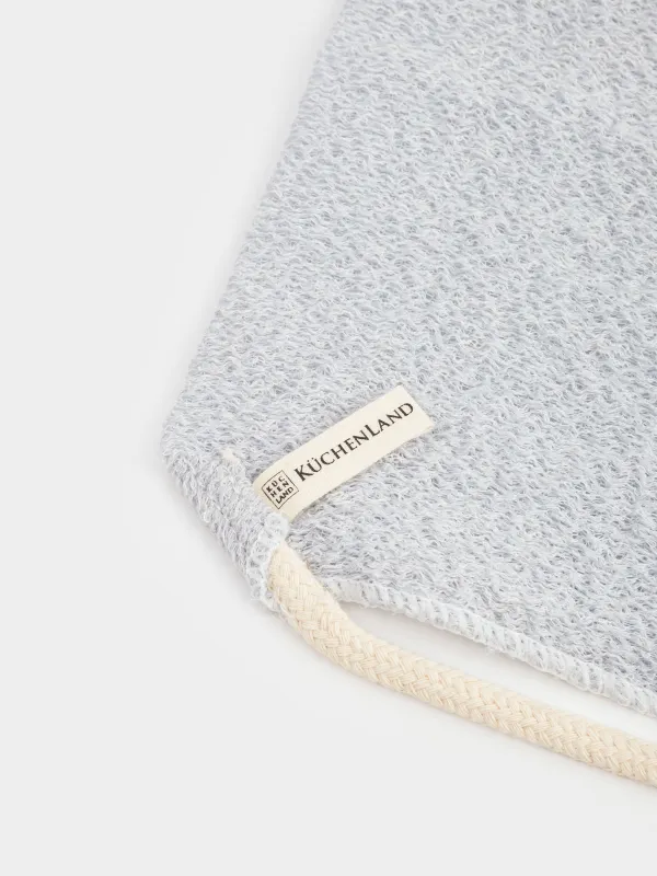 Жуғыш-денені жууға арналған таспа, 45х21 см, нейлон/мақта, сұр-көк, Unique spa, image-5