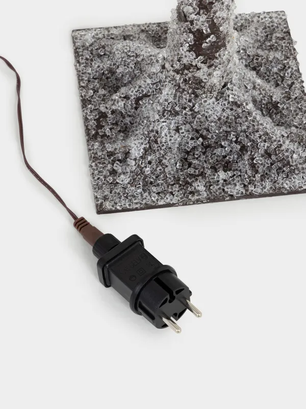 Сәндік ағаш, 1,25 м, жарықтандырылған, пластик, жидектері бар қар басқан бұтақтар, Festive mood, image-3