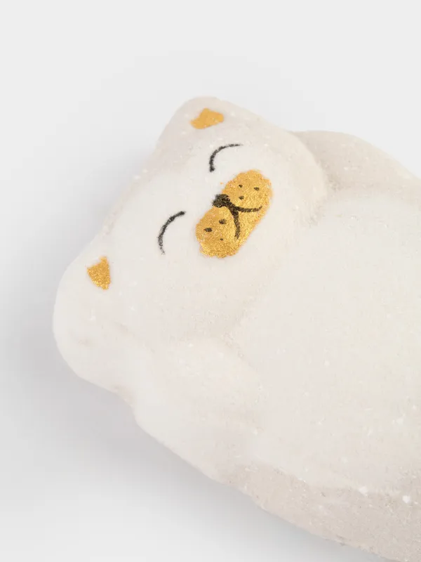 Ваннаға арналған бомба, 100 гр, сарғылт-қоңыр, Сүтті шоколад, Мысық, Cat, image-2