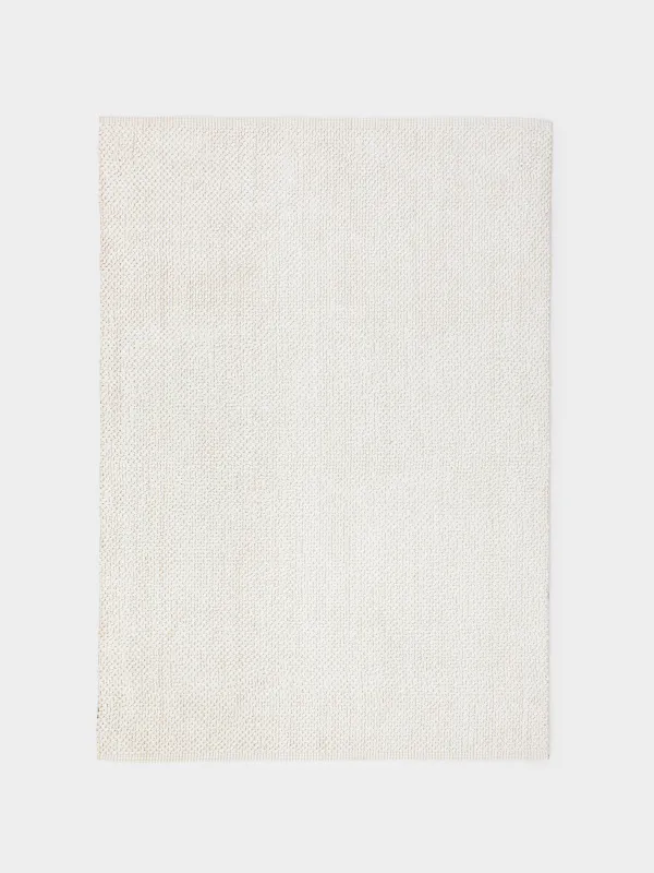 Ковер, 150х210 см, полиэстер/хлопок, молочный/серый, Bubbles, image-0