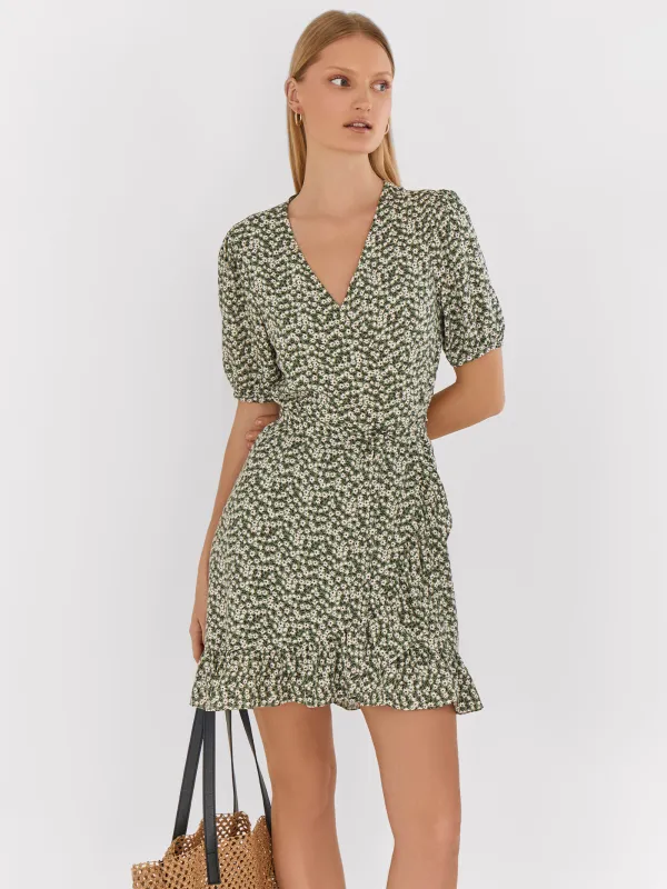 Платье женское, с коротким рукавом, Marcia, image-0