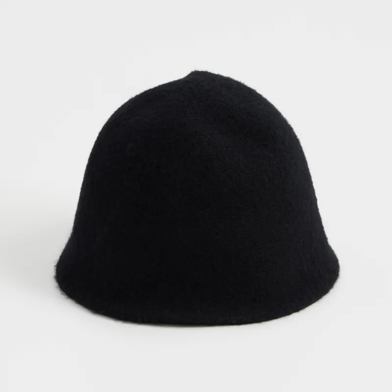 Қалпақ, бірыңғай өлшем, маусымаралық, жүн/нейлон, қара, Hats