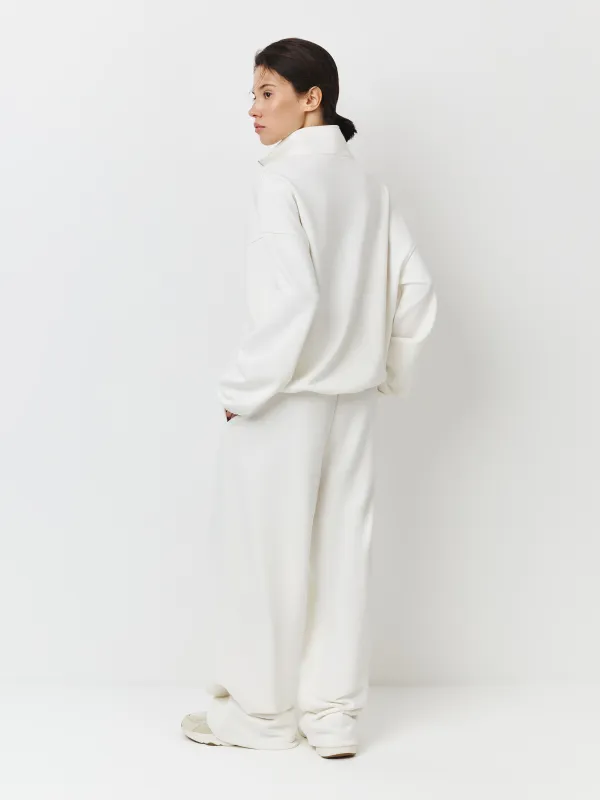 Әйелдер шалбары, өлшемі L, мақта/полиэстер, сүт түстес, Liem, image-3