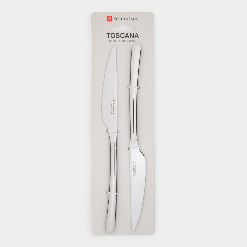 Нож столовый, 2 шт, сталь, Toscana, image-5
