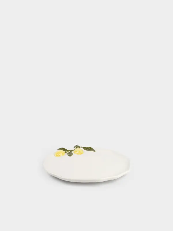 Ыдыс, 24 см, керамика, сүт түстес, Лимон, Sicily, image-2