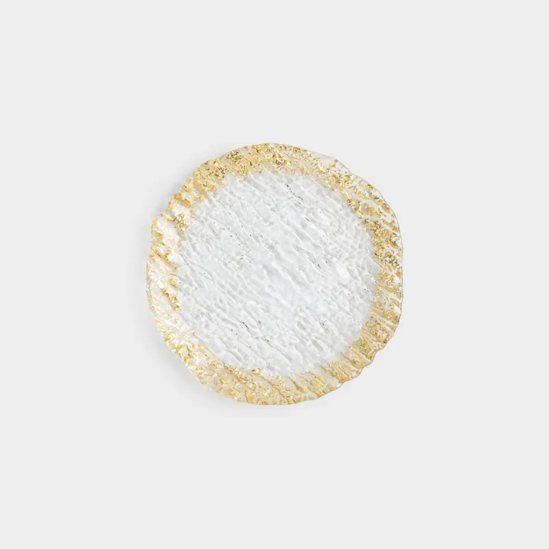 Тарелка закусочная, 22 см, Paradise gold