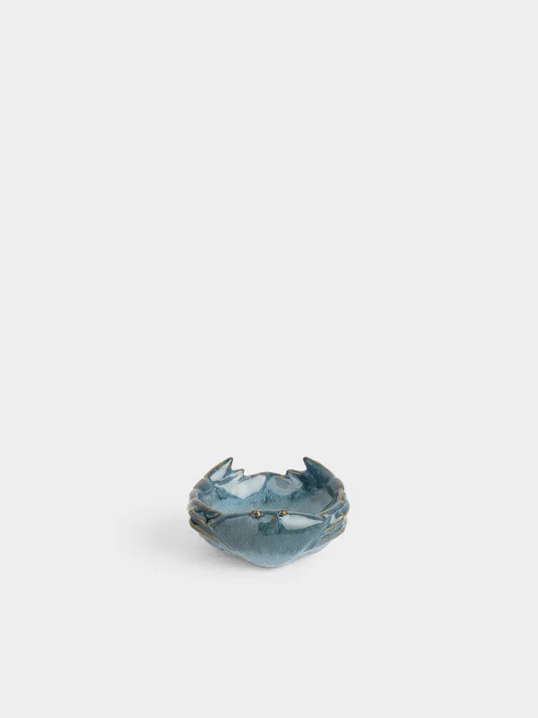 Кесе, 14х6 см, 110 мл, фарфор Р, көк, Таңқы шаян, Coral reefs, image-0