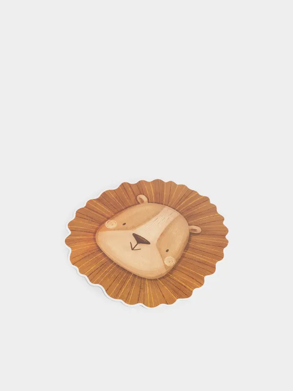 Аспаптарға арналған майлық, 38х39 см, пластик, пішінді, қоңыр, Арыстан, Jungle, image-2