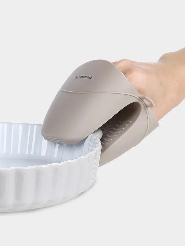 Прихватка, 10 см, силикон, бежевая, Bakery, image-3