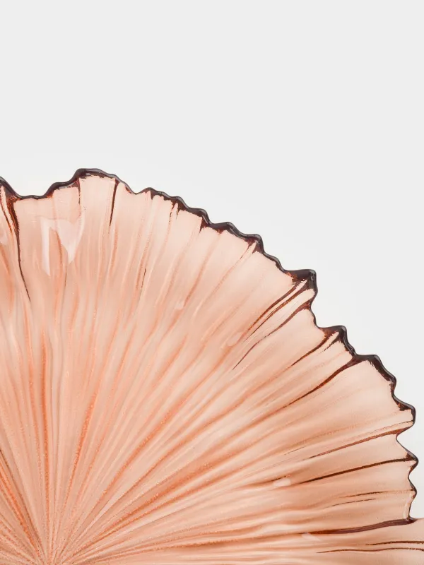 Түскі ас тәрелкесі, 28 см, шыны Р, қоңыр, Verge, image-1