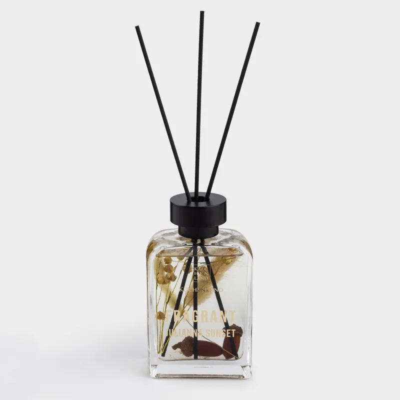 Ароматический диффузор, 200 мл, с сухоцветами, Julianna Sunset, Fragrant