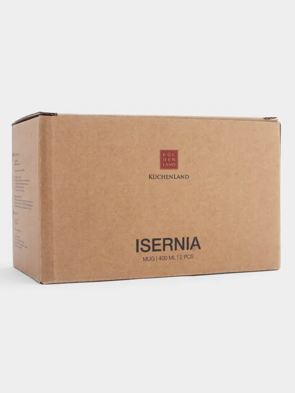 Кружка, 400 мл, 2 шт, в крапинку, Isernia, image-4