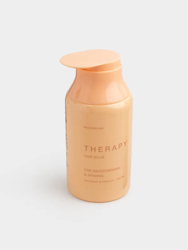Бальзам ополаскиватель, 300 мл, для мягкости и блеска волос, Кокос/Ваниль, Therapy, image-2
