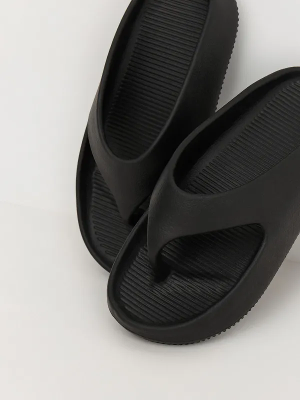 Сланцы женские, ЭВА, черные, Ruthi, image-7