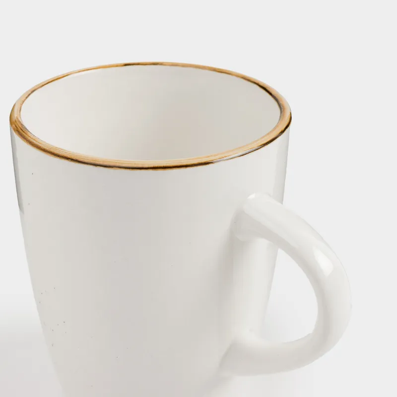 Саптыаяқ, 350 мл, 2 дана, сүт түстес, дақтары бар, Roxas, image-5