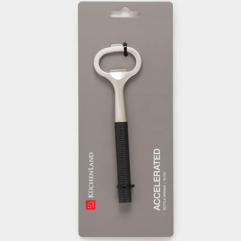 Открывалка для бутылок, 18 см, металл/пластик, Accelerated, image-4