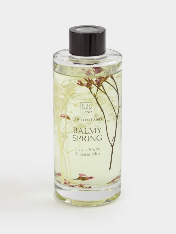 Хош иісті диффузор, 180 мл, кептірілген гүлдермен, Citrus, Fruity & Spearmint, Balmy spring, image-2