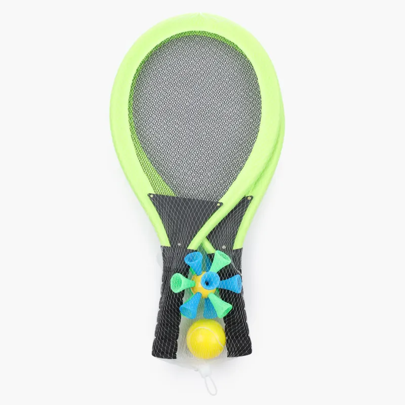 Ойын жиынтығы, 4 зат, пластик, жасыл, бадминтон, Game, image-3