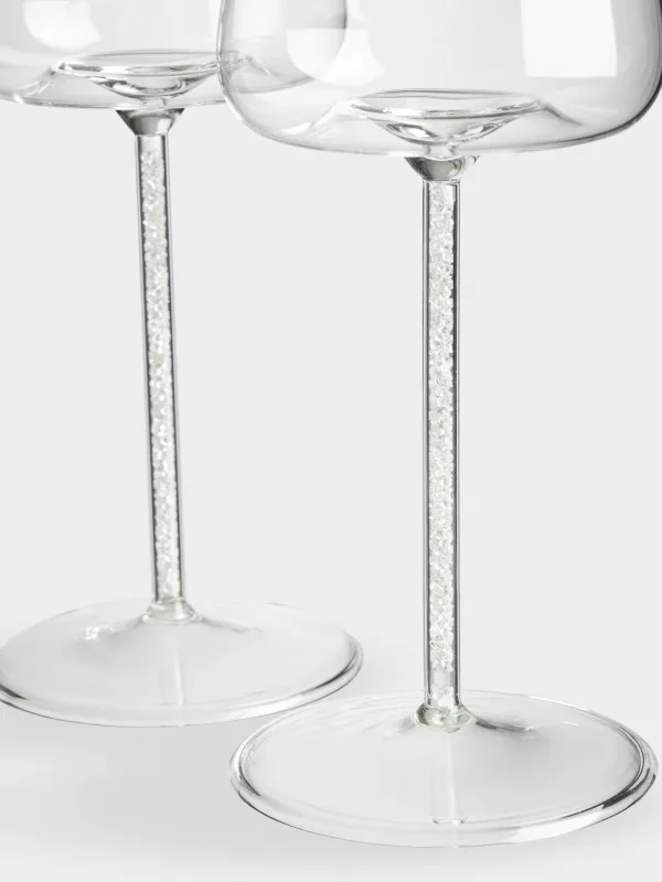 Бокал для красного вина, 2 шт, со стразами, Sorento crystal, image-3