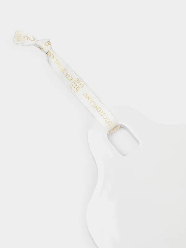 Ыстыққа арналған тұғыр, 15х21 см, керамика/тығын, ақ, Шалғын гүлдері, Floral meadow, image-2