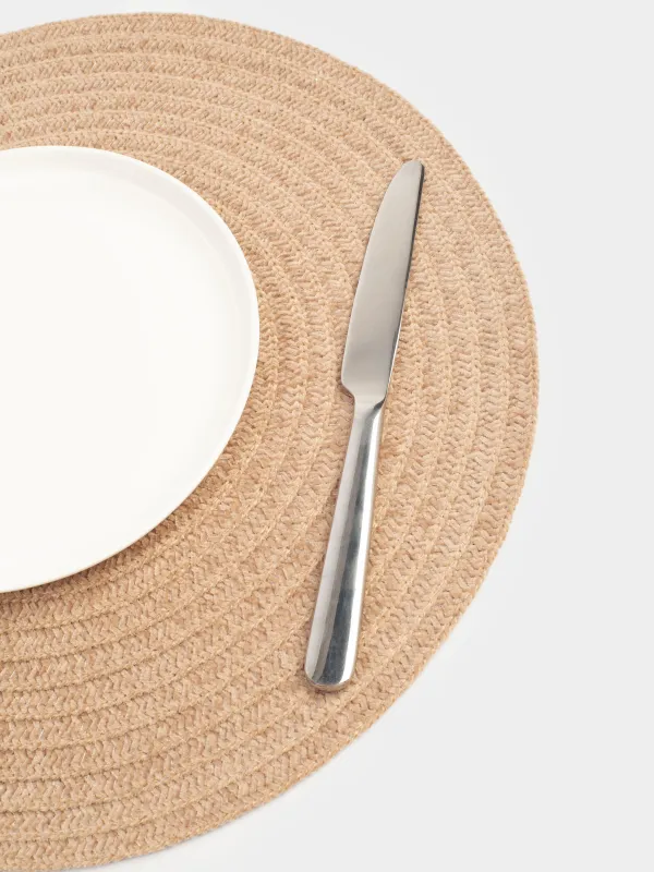 Салфетка под приборы, 38 см, шенилл, Chenill, image-4