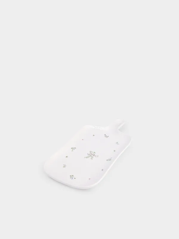 Сервистік ыдысы, 16х31 см, тұтқасы бар, керамика, сүт түстес, гүлдер, El floria, image-2