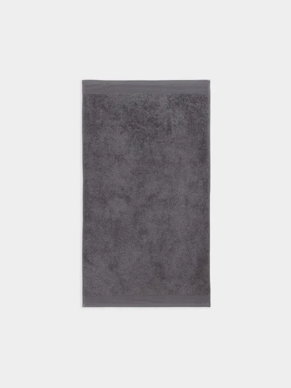 Сүлгі, 50х90 см, мақта, қою сұр, Gentle cotton, image-5