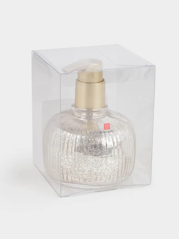 Диспенсер для жидкого мыла, 320 мл, Patina rib, image-3