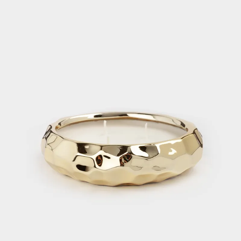 Хош иісті шам, 13 см, үш пілте, шам ұстағышта, керамика, Gourmand and Citrus, Excellency