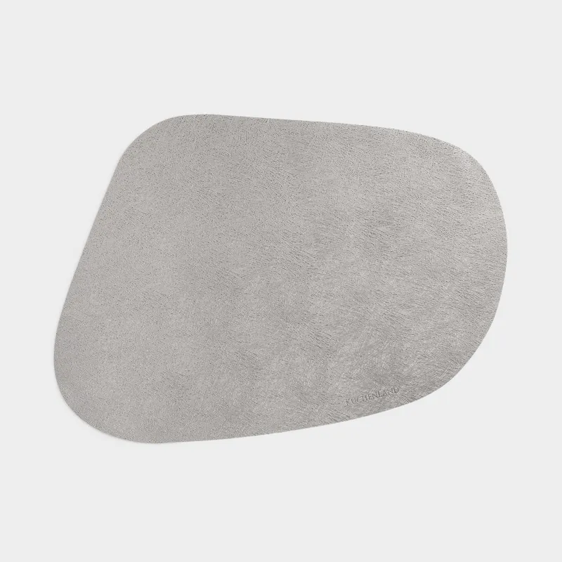 Аспаптарға арналған майлық, 32х45 см, ПВХ, бұйра, қою күміс, Rock