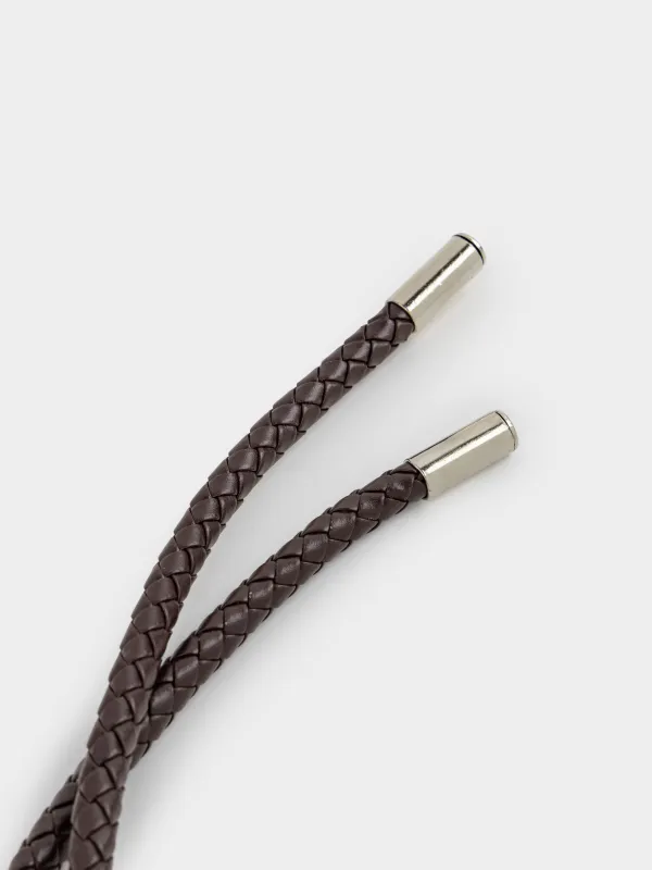 Әйелдер белбеуі, бірыңғай өлшем, полиуретан, қоңыр, Шнур, Cord, image-3