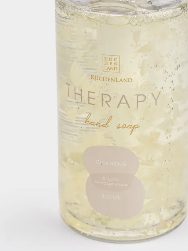 Қолға арналған сұйық сабын, 300 мл, Гүлдері бар, Golden chrysanthemum, Therapy, image-2