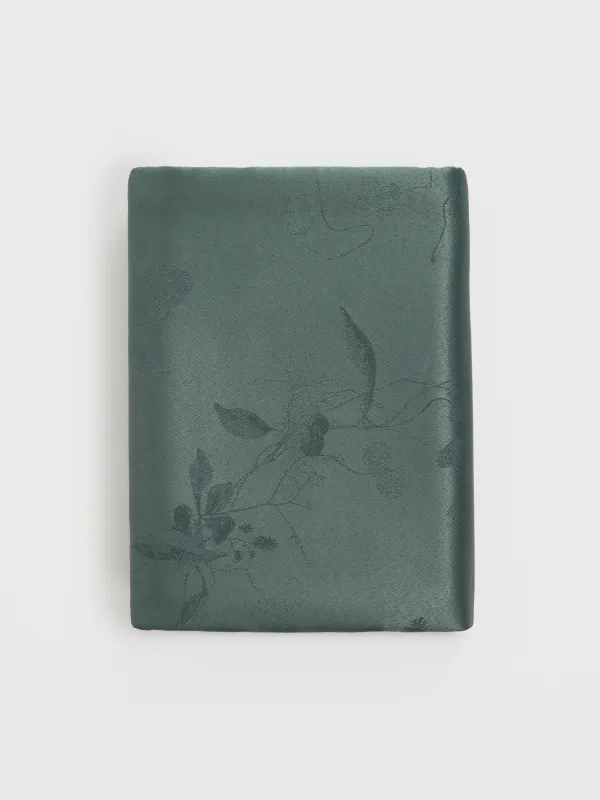 Скатерть, 170х250 см, из жаккарда, Цветы, Flora green, image-8