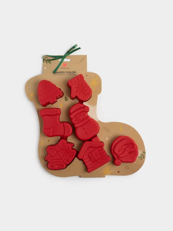 Форма для выпечки кексов, 28х24 см, силикон, Bakery color, image-5