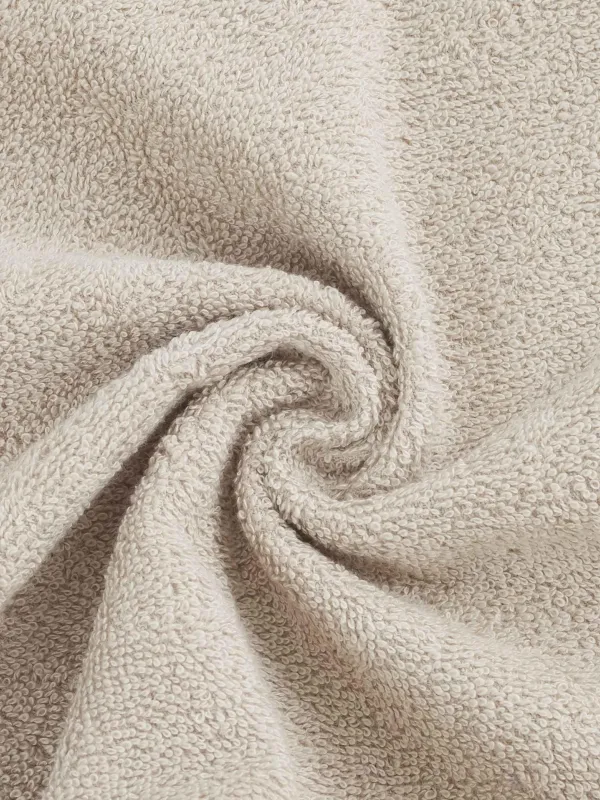 Полотенце, 30х30 см, 3 шт, хлопок, бежевое, Wellness, image-4