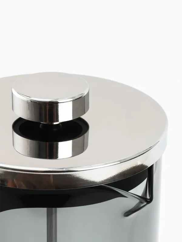 Френч-пресс, 1,2 л, стекло Б/сталь, серый, Flavor, image-4