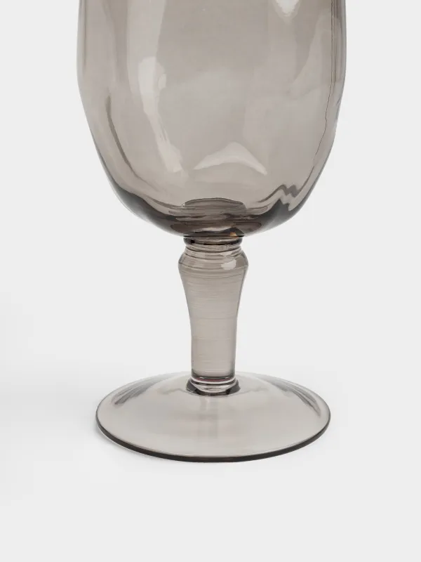 Шарап бокалы, 350 мл, шыны Р, жасыл, Мыжылған әсер, Crumple color, image-3