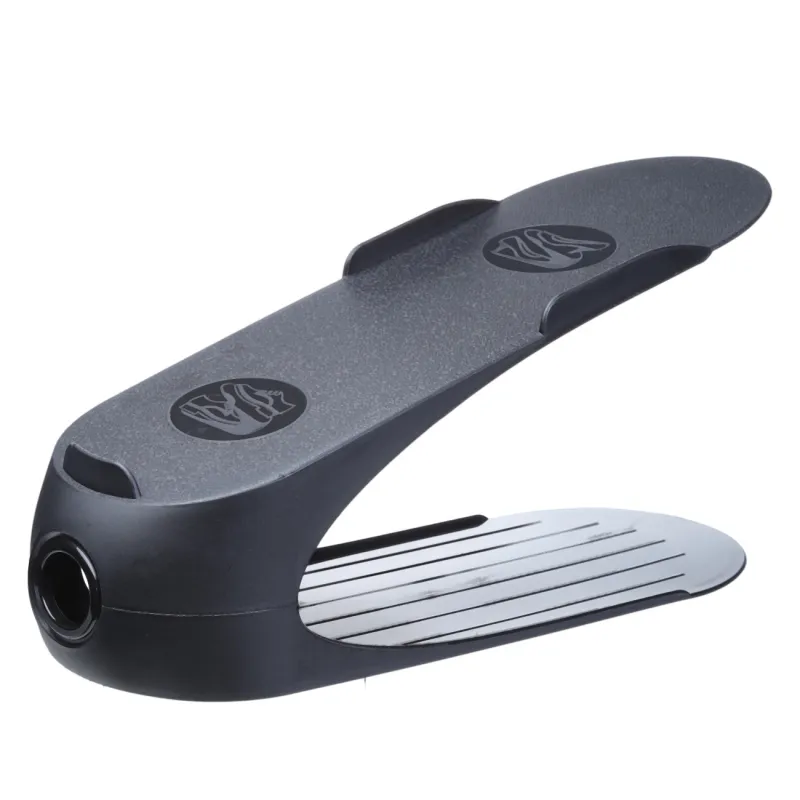 Органайзер-подставка для женской обуви, 26 см, пластик, черный, Compact, image-1