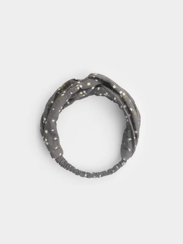 Бас бау, 23 см, полиэстер, түсі, Дизайн, Hairstyle, image-0