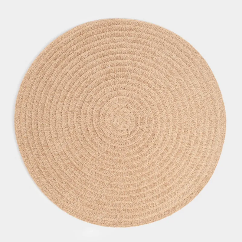 Аспаптарға арналған майлық, 38 см, шенилл, дөңгелек, қоңыр, Chenill