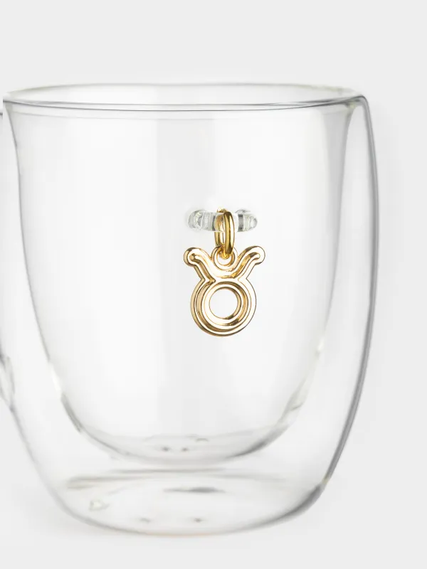 Кружка, 280 мл, с подвеской, Телец, Air figure zodiac, image-4
