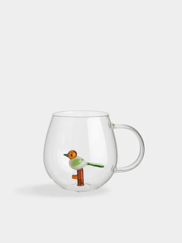 Саптыаяқ, 430 мл, шыны Б, Құс, Shape, image-0