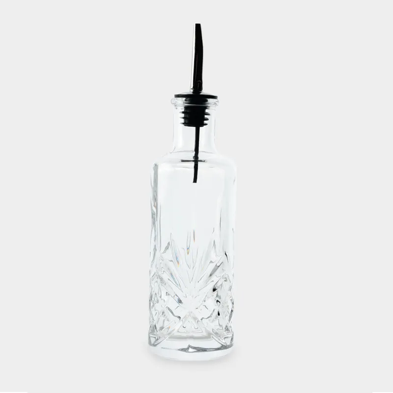 Май немесе сірке суы бөтелкесі, 250 мл, диспенсері бар, шыны р/болат, Sabal